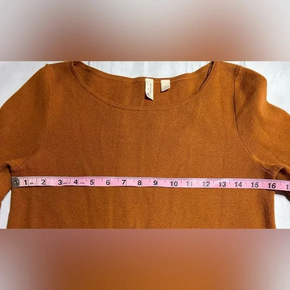 Moth by Anthropologie Chester Sweater Knit Bell Sleeve Tunic Dress - Picture 7 of 7